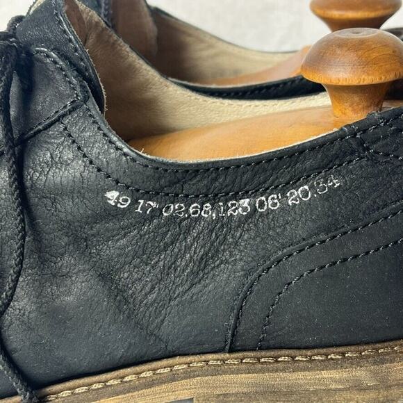 John Fluevog Shoes Men's Size 10 Grant Derby Leather Dress Casual CapToe Lined - Picture 7 of 13